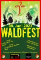 Plakat Waldfest